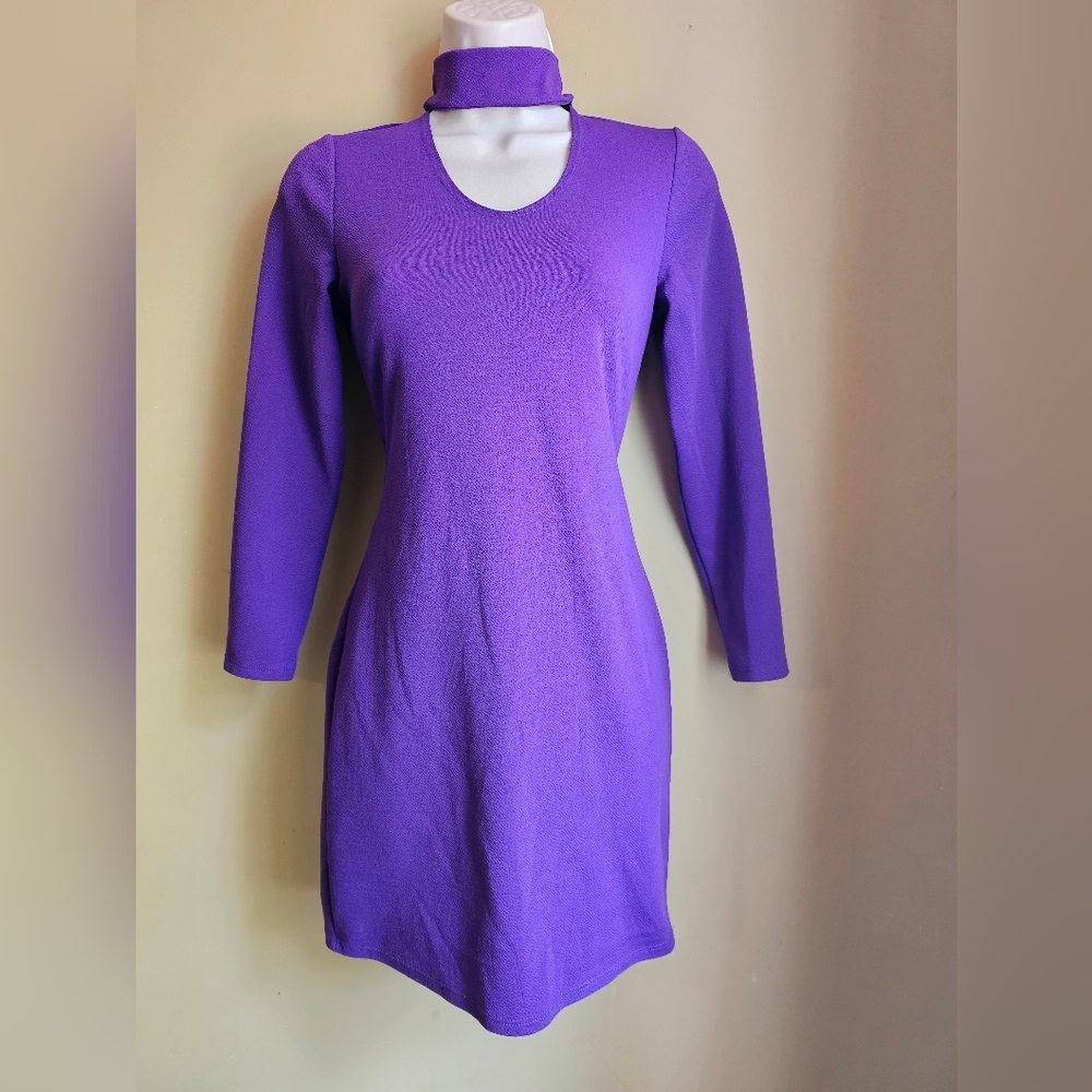 Purple dress